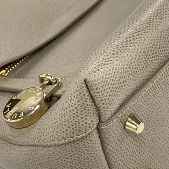 FURLA Piper Gray Leather Handbag - Picture 6 of 10